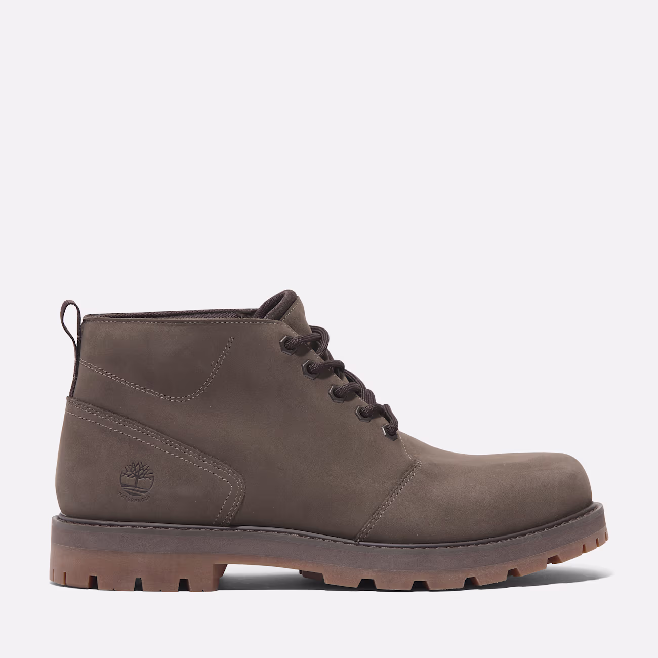 Timberland Stivale da Uomo Impermeabile Marrone Britton Road