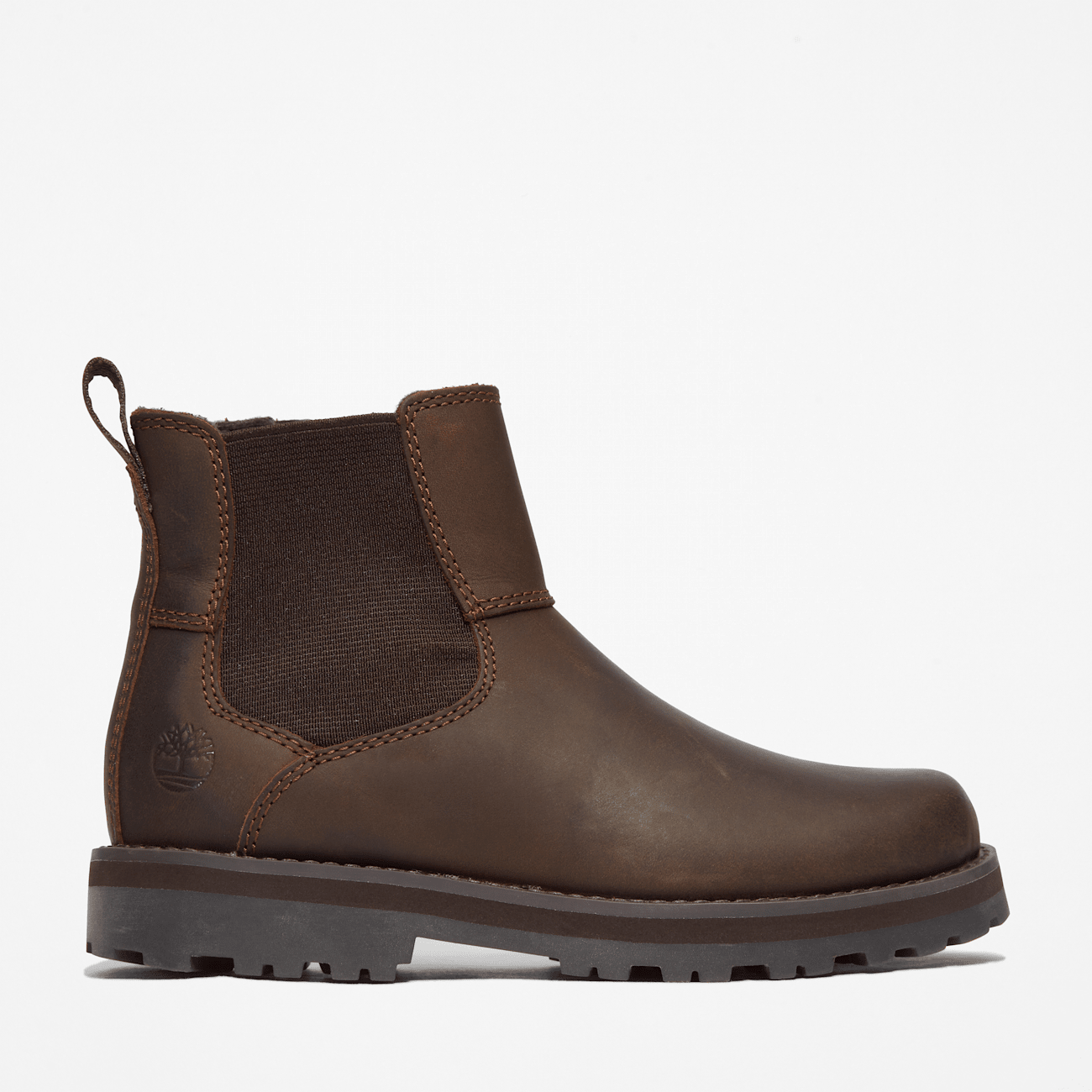 Timberland Stivaletto Chelsea Kid in Marrone Scuro