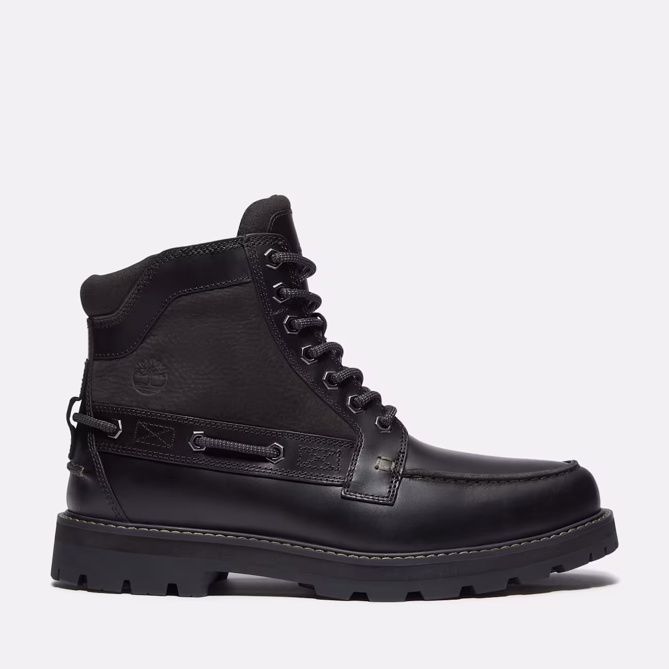 Timberland Stivali Britton Road Uomo in Pelle Nera | Comfort e Stile Sostenibile
