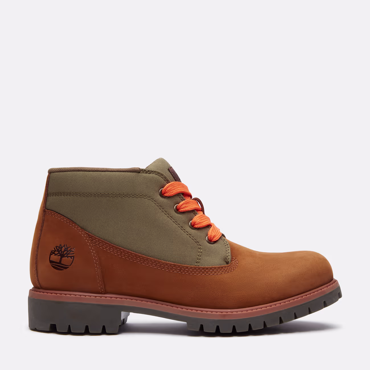 Timberland Stivali Chukka Premium Mid Uomo in Marrone