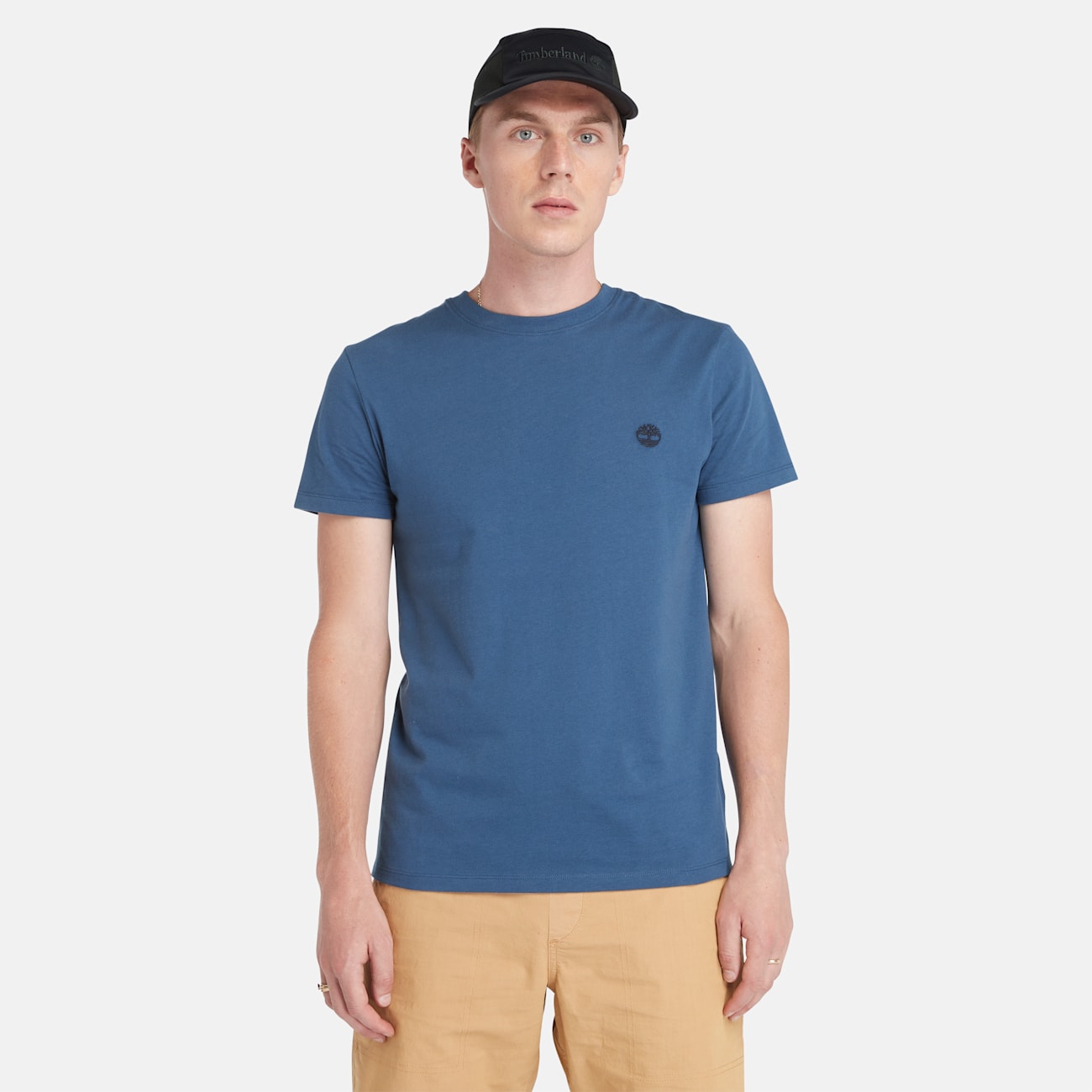 Timberland T-shirt Blu Scuro Uomo Dunstan River