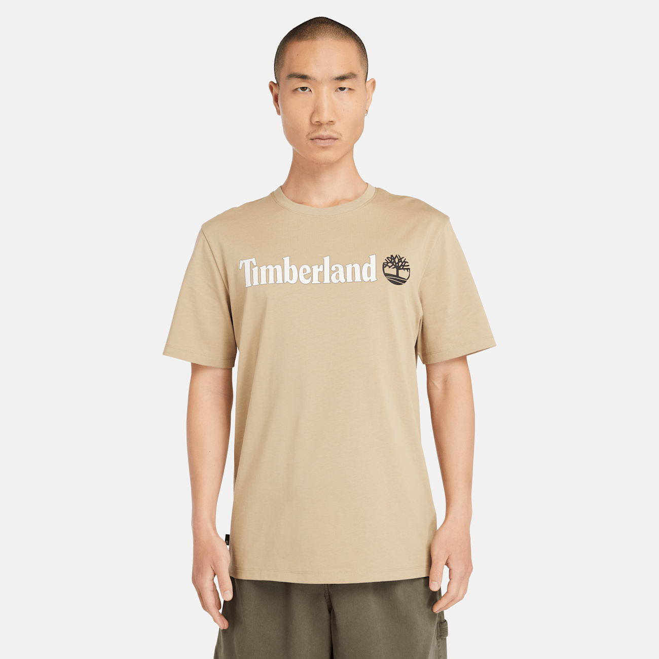 Timberland T-shirt Cotone Kennebec River Beige