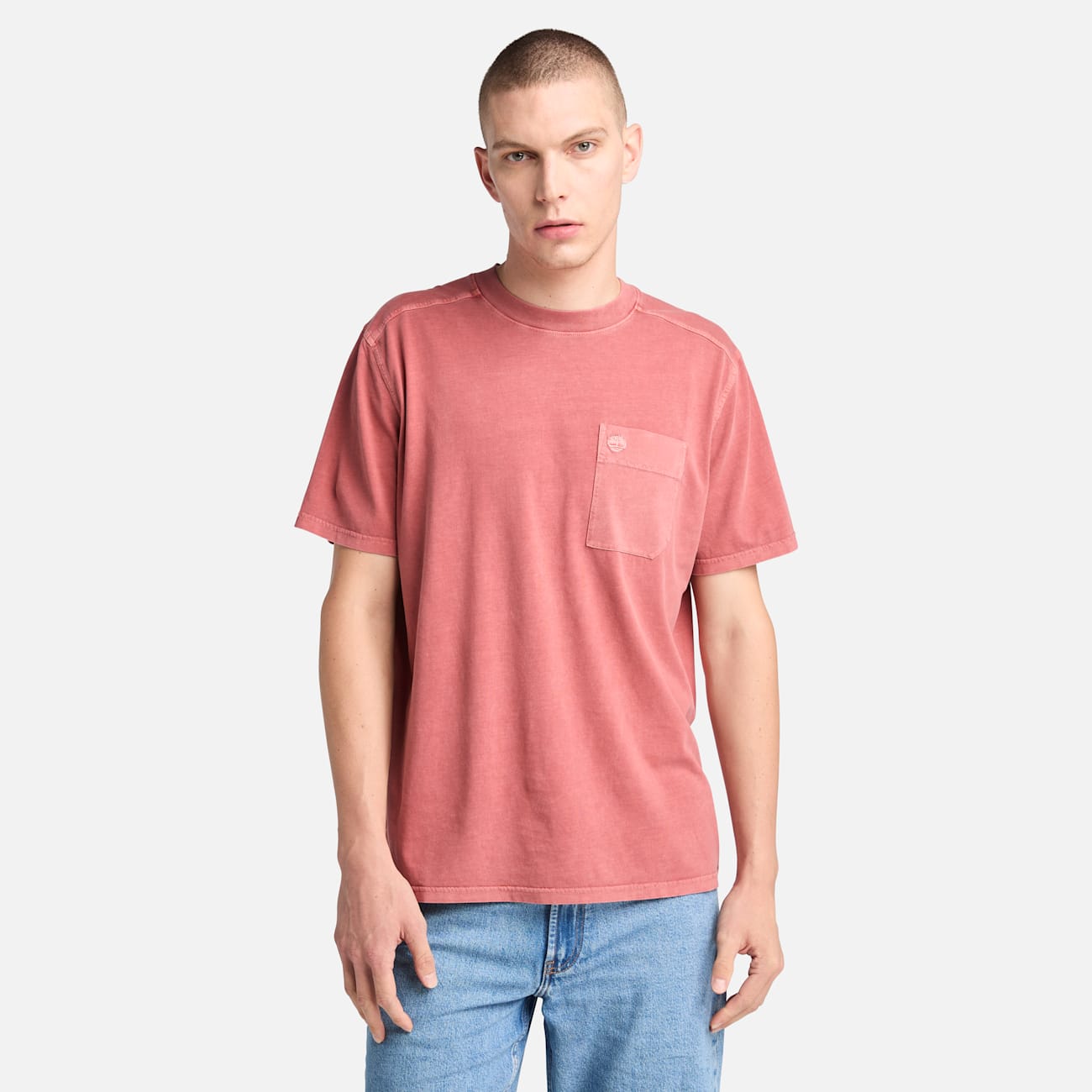 Timberland T-shirt Elegante in Cotone Biologico per Uomo