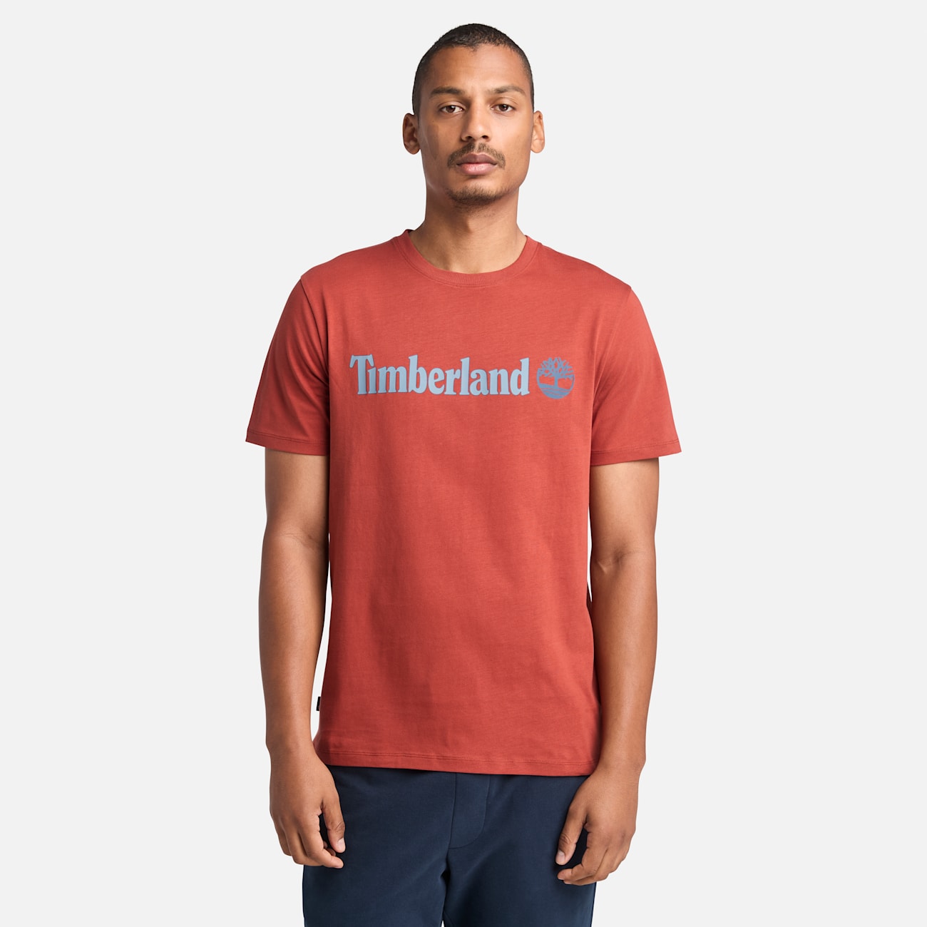 Timberland T-shirt Uomo Kennebec River Rosso