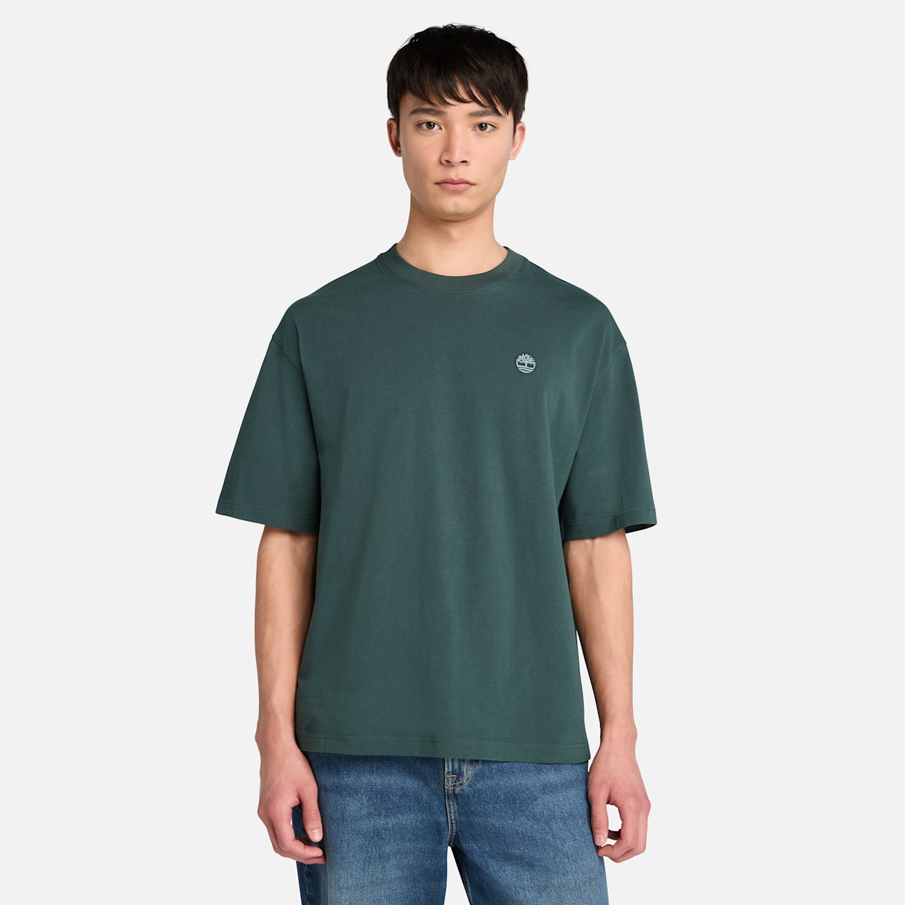 Timberland T-shirt Dunstan River Uomo Verde Scuro